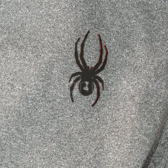 Spyder Men's Active short Sleeve Tee T-Shirt ProWeb GRAY - Picture 3 of 8